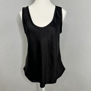 GAP Satin Tank‎ Top Women's Small Sleeveless Scoop Neck Casual Blouse